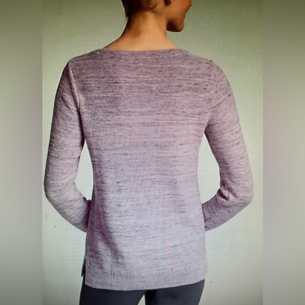 J JILL SPACE DYED TEXTURED SWEATER SIZE LARGE NWT! - Picture 2 of 5